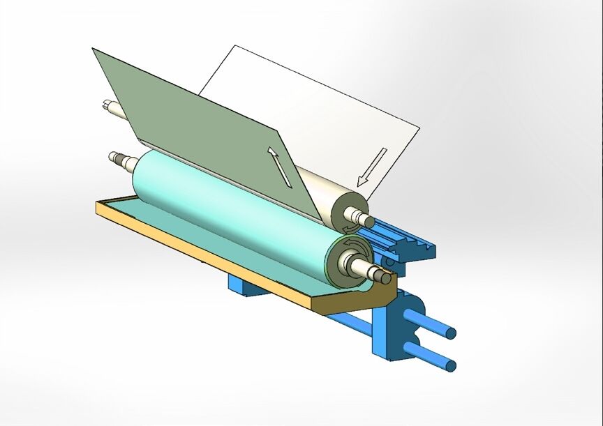 最も効率的なタイプの液体無菌包装押出ラミネート機